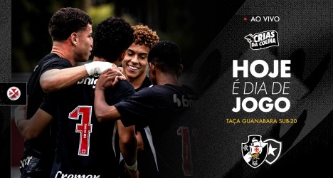 Base: Vasco enfrenta Botafogo na Taça Guanabara Sub-20 em partida ao vivo