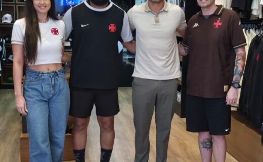 Pedro Emanuel, Gabriel Pereira e Colidio visitam loja Gigante da Colina no Barra Shopping