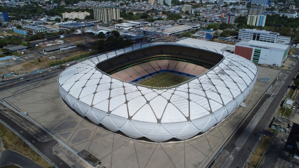 Arena da Amazônia - Manaus — Foto: José Lima - Rede Amazônica