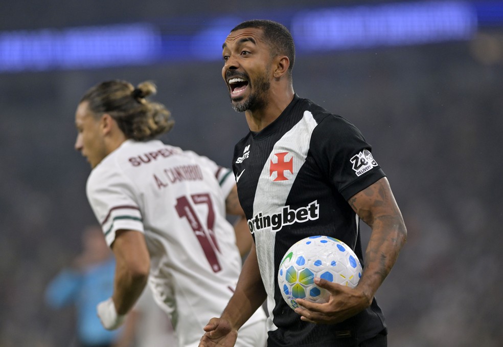 Paulo Henrique em Vasco x Fluminense, pelas oitavas da Copa do Brasil — Foto: André Durão