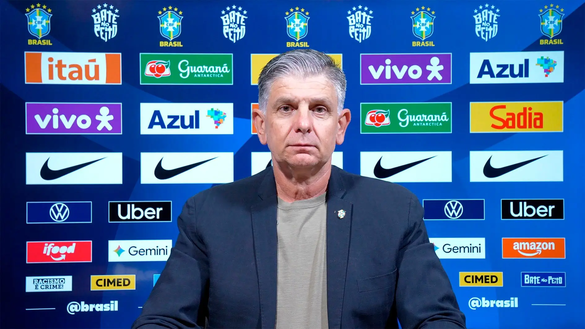 Guilherme Dalla Déa, técnico da Seleção Sub-15 - Foto: Nelson Terme / CBF