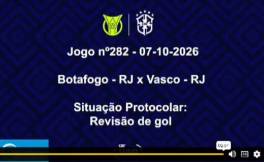 CBF publica áudio do VAR referente ao gol anulado de Thiago Mendes na partida contra o Botafogo