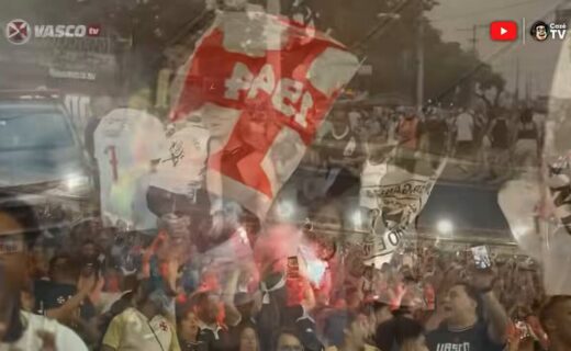 Eri Johnson apresenta reportagem da CazéTV sobre a relação da torcida com o Vasco