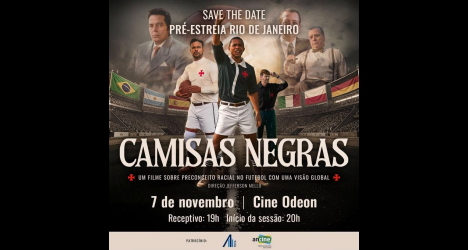 Pré-estreia do filme Camisas Negras acontece em 7 de novembro no Cine Odeon às 20h