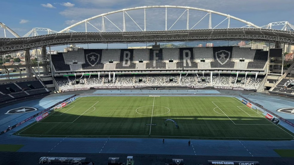 Botafogo x Remo no Nilton Santos — Foto: Rafael Bizarelo