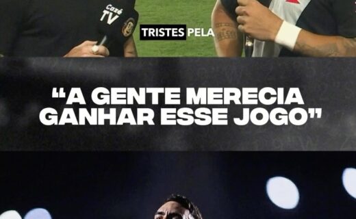 Puma Rodríguez destaca vitória do Vasco em entrevista à CazéTV após 3 a 2 sobre o Corinthians