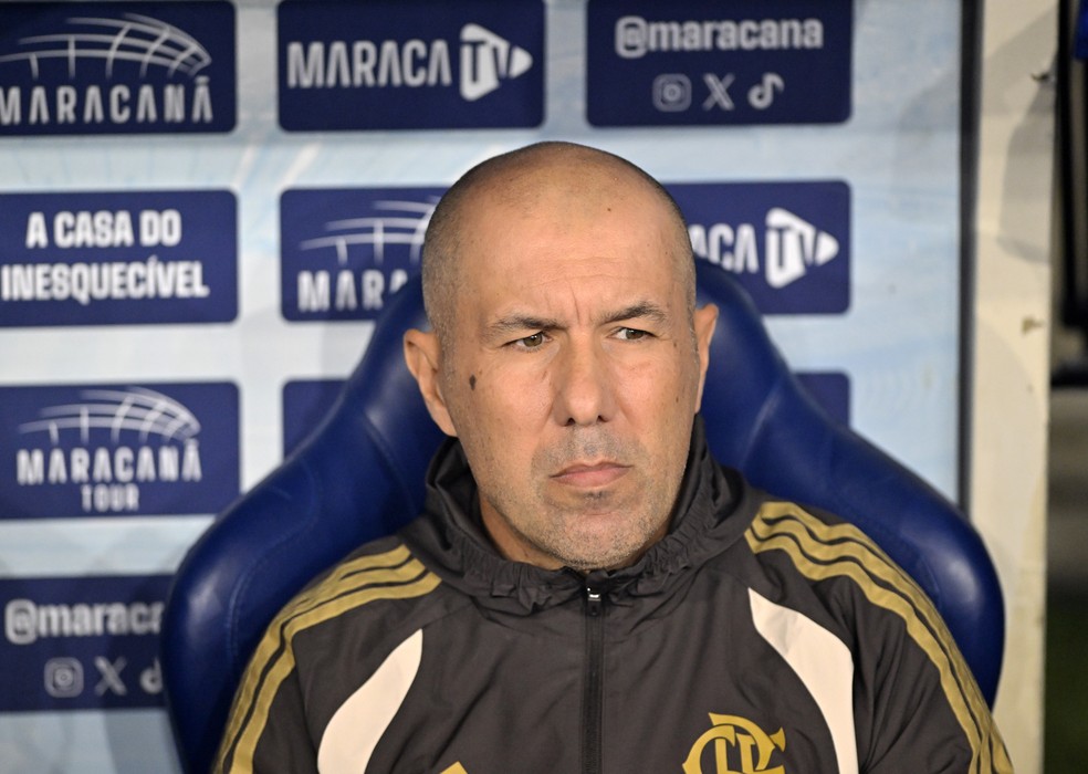Leonardo Jardim em Flamengo x Atlético-MG — Foto: André Durão