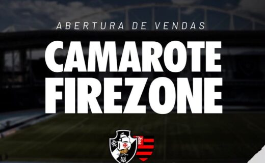 Vasco inicia vendas de ingressos para o camarote Firezona no Engenhão para o jogo contra o Flamengo no dia 29 de outubro