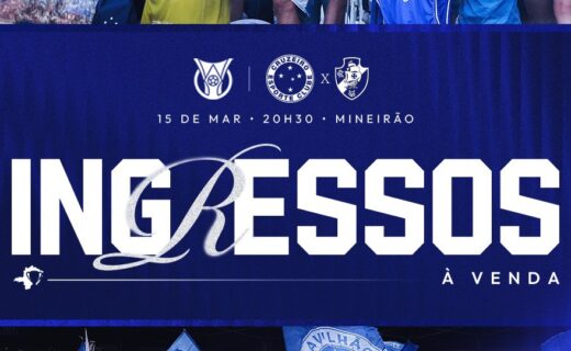 Detalhes sobre ingressos para Cruzeiro x Vasco