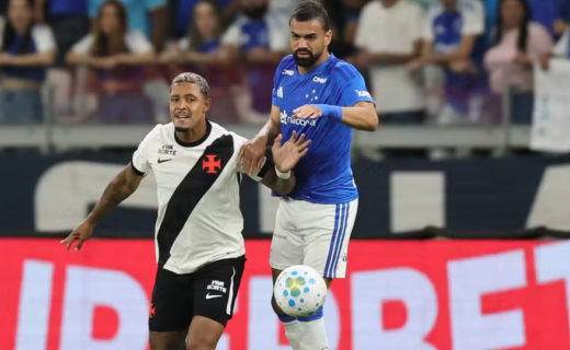 Vasco mantém placar de 2 a 1 em todos os jogos contra paulistas no Brasileiro 2026