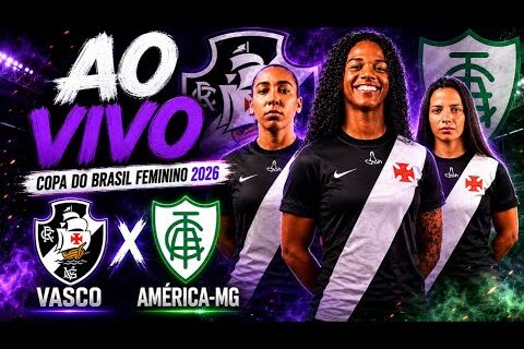 Feminino: Vasco disputa vaga contra América-MG na 3ª fase da Copa do Brasil