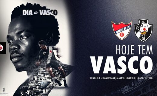 Pré-jogo de Independiente Medellín x Vasco é transmitido na VascoTV