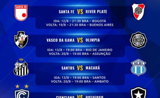 Vasco disputa duelo contra o Olimpia em São Januário e no Paraguai
