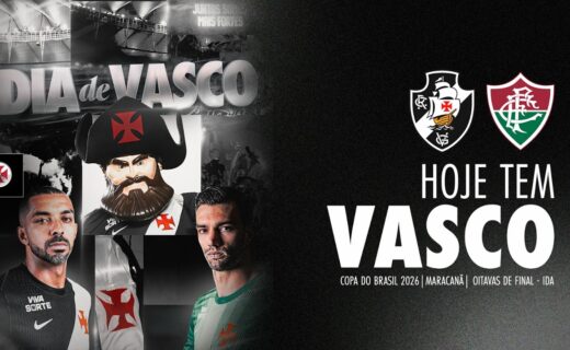 VascoTV exibe pré-jogo de Vasco x Fluminense