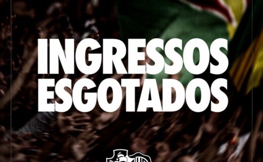 Ingressos esgotados para Vasco x Olimpia
