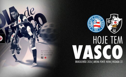 VascoTV exibe pré-jogo de Bahia x Vasco