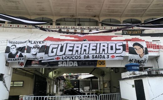 GDA realiza ensaio aberto das torcidas organizadas do Vasco para apoiar nas Copas do Brasil e Sul-Americana