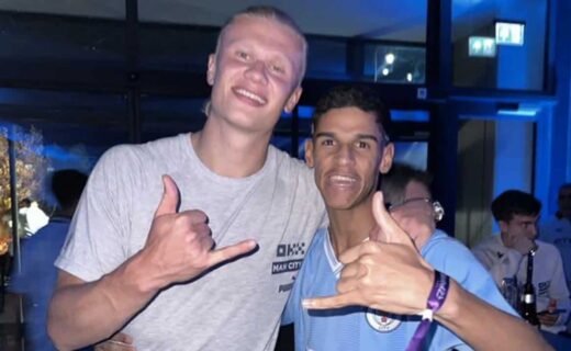 Haaland e Luva de Pedreiro