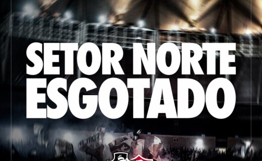 Setor Norte do Maracanã, destinado à torcida do Vasco, tem ingressos esgotados para o clássico deste sábado