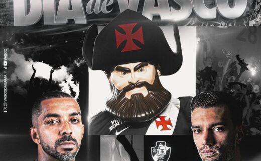 Vasco e Fluminense: confira a arte de divulgação do clássico carioca