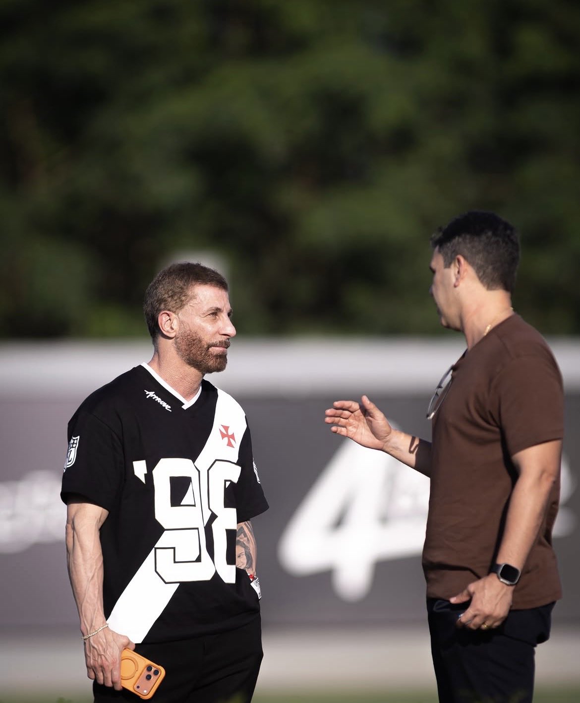 Vasco treina em dois períodos no CT Moacyr Barbosa