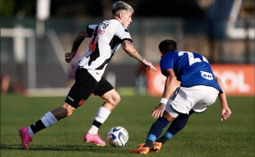 Orellano durante o jogo contra o Cruzeiro
