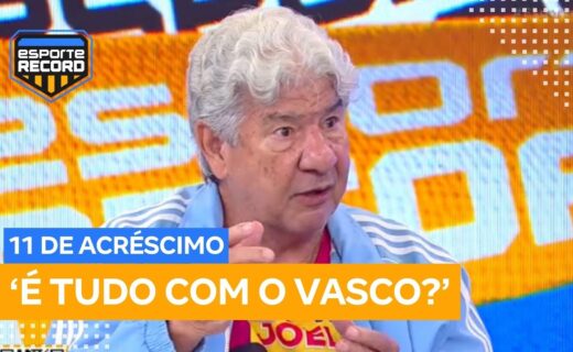Joel Santana critica arbitragem em empate entre Cruzeiro e Vasco por 3 a 3