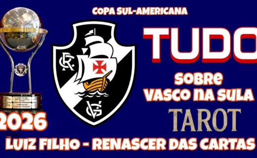 Vidente antecipa destino do Vasco na Copa Sul-Americana