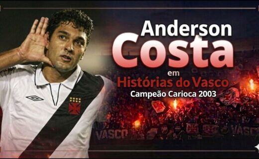 Anderson Costa recorda sua trajetória como atacante no Vasco; confira o vídeo