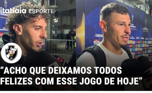 Nuno Moreira e Hugo Moura falam à imprensa na zona mista