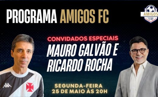Live do canal Clear TV com Mauro Galvão e Ricardo Rocha: confira os destaques