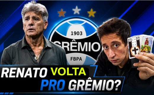 Renato Gaúcho deve retornar ao comando do Grêmio em breve, segundo previsão de vidente