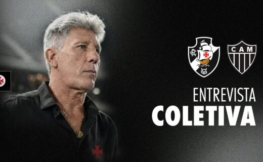 Renato Gaúcho comenta derrota do Vasco para o Atlético-MG em coletiva de imprensa