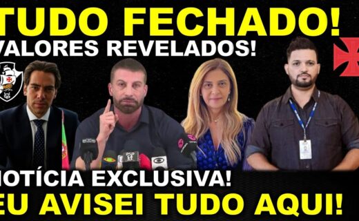 Sportingbet fecha contrato com o Vasco e anúncio oficial deve ocorrer na próxima semana, afirma jornalista