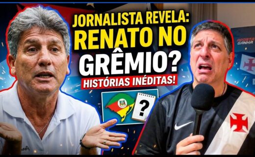 Grêmio avalia retorno de Renato Gaúcho se situação no Vasco se complicar, diz jornalista