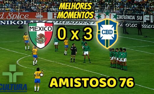 Brasil goleia México por 3 a 0 em amistoso de 1976 com dois gols de Roberto Dinamite