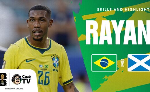 Rayan brilha em lances decisivos contra a Escócia