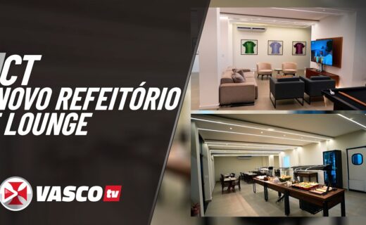 CT Moacyr Barbosa ganha novo refeitório e lounge, revela VascoTV