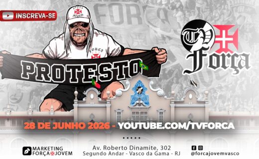 Bastidores da manifestação em frente a São Januário são revelados pela TV Força