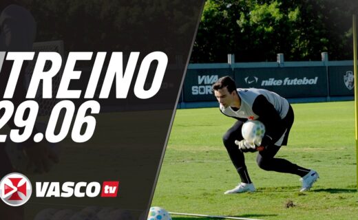 VascoTV divulga trechos do treino realizado na segunda-feira