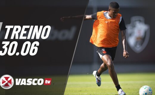 VascoTV revela trechos do treino desta terça-feira no CT Moacyr Barbosa