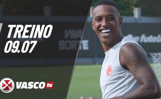 VascoTV exibe trechos do treino do Vasco nesta sexta-feira