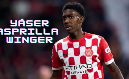 Yáser Asprilla, meia-atacante colombiano do Girona, é especulado como reforço no Vasco; confira os melhores lances