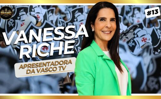 Vanessa Riche, apresentadora da VascoTV, concede entrevista ao canal BraboTV; confira os detalhes