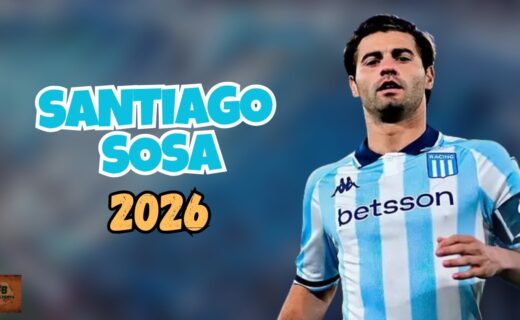 Santiago Sosa brilha em campo com lances e gols pelo Racing