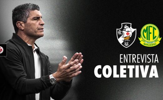 Pedro Emanuel comenta empate do Vasco em 1 a 1 contra o Mirassol em coletiva