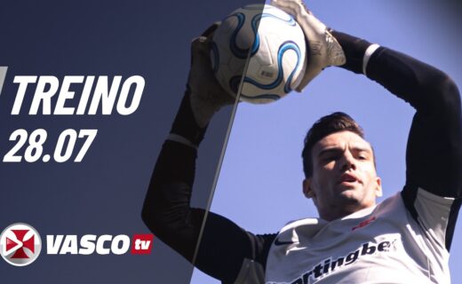 VascoTV divulga trechos do treino realizado nesta terça-feira