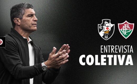 Pedro Emanuel comenta empate sem gols entre Vasco e Fluminense em coletiva de imprensa