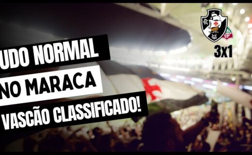 Vasco celebra com torcida em festa durante classificação contra o Fluminense; assista ao vídeo
