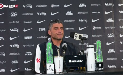Coletiva de Pedro Emanuel após Bahia 0 x 0 Vasco é exibida na íntegra pela VascoTV